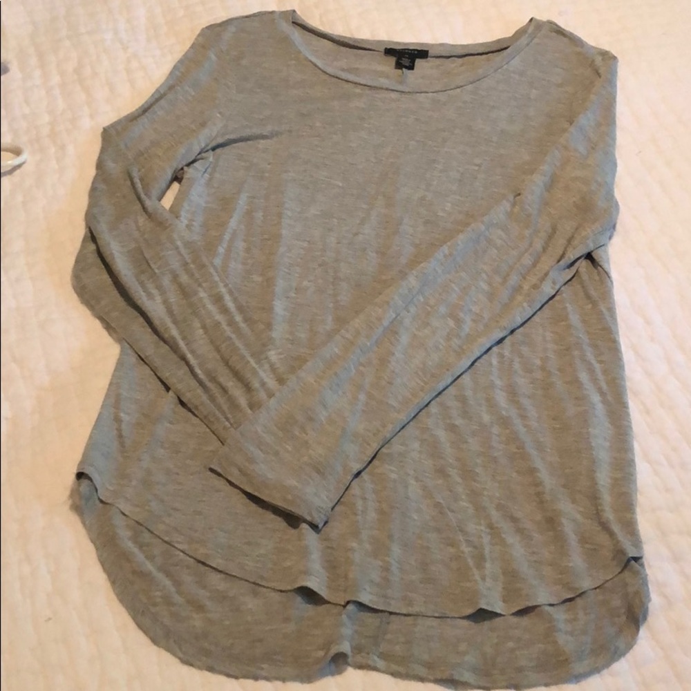 Halogen long sleeve hi- lo tee, M